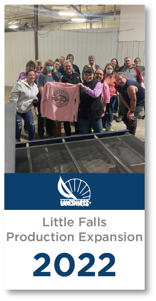 Lakeshirts expand production to Little Falls, MN